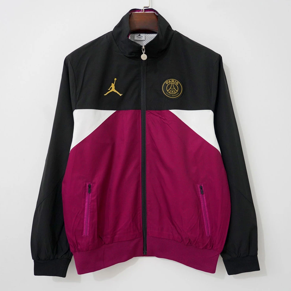 24/25 PSG Purple Black Windbreaker