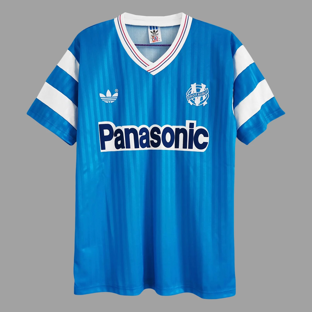 89/91 Marseille Away Retro Soccer Jesrey