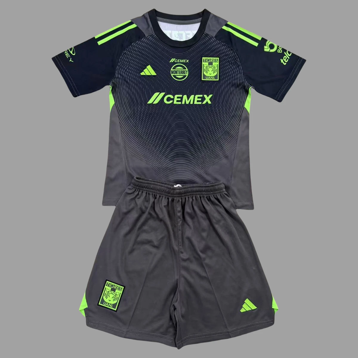 25/26 Tigres UANL Goalkeeper Kids Soccer Jersey 16-28