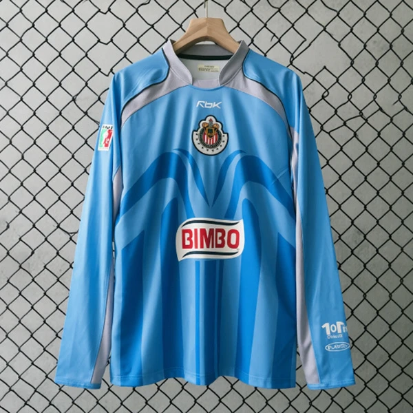 06/07 Chivas Goalkeeper Home Long Sleeve Retro Soccer Jersey