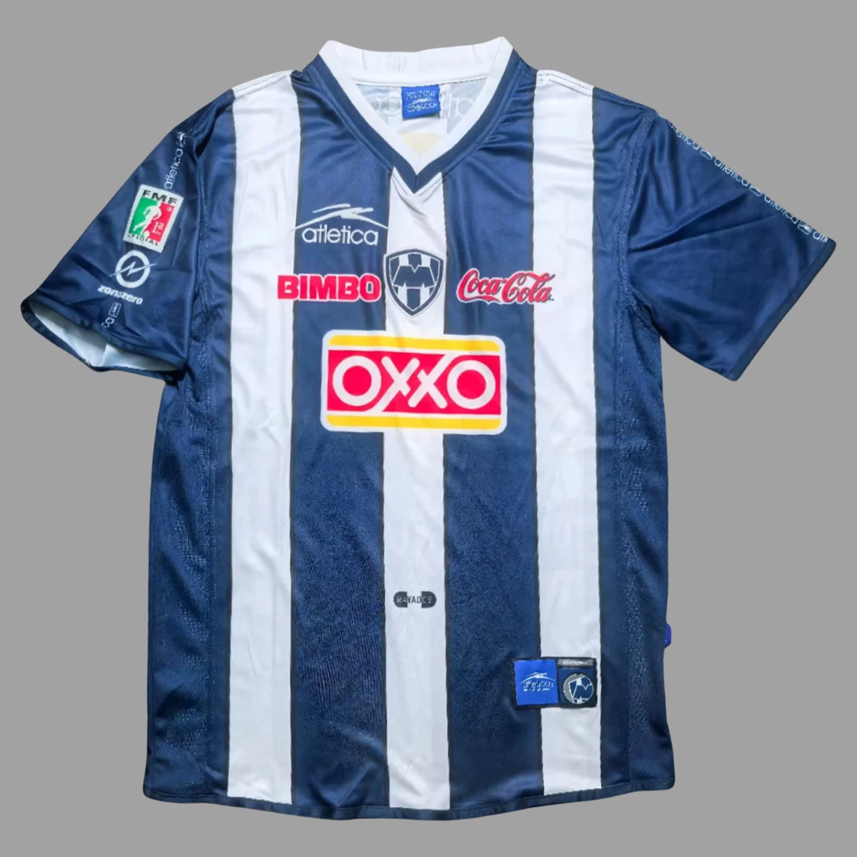 00/01 Monterrey Home Retro Soccer Jersey