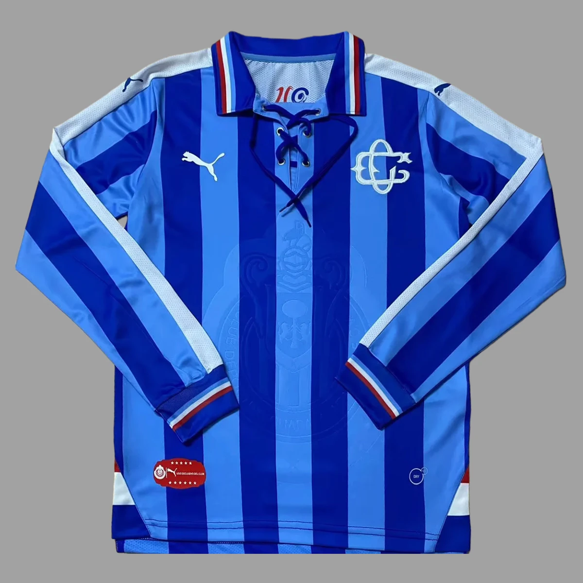 Chivas 110 Years Anniversary Away Long Sleeve Retro Soccer Jersey