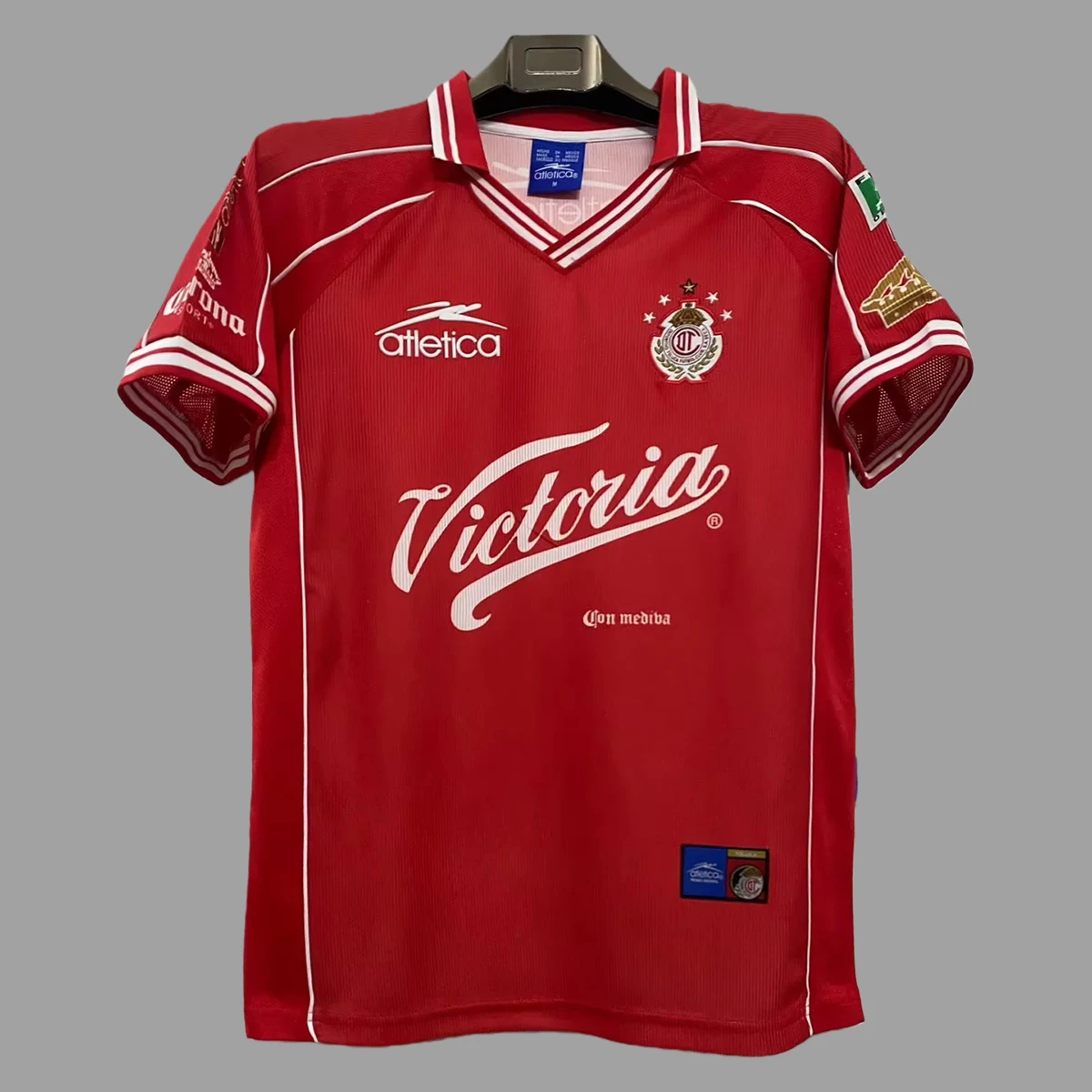 99/00 Toluca Home Retro Soccer Jersey