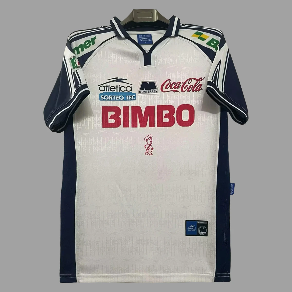 99/00 Monterrey Away Retro Soccer Jersey