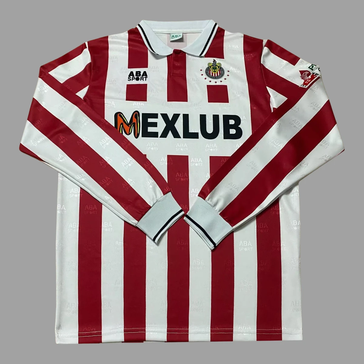 95/97 Chivas Home Long Sleeve Retro Soccer Jersey