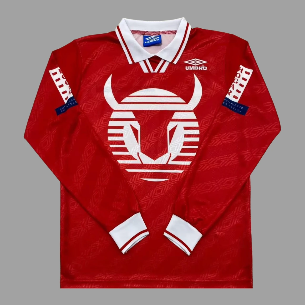 95/96 Toros Neza Home Long Sleeve Retro Soccer Jersey