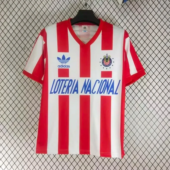 91/92 Chivas Home Retro Soccer Jersey