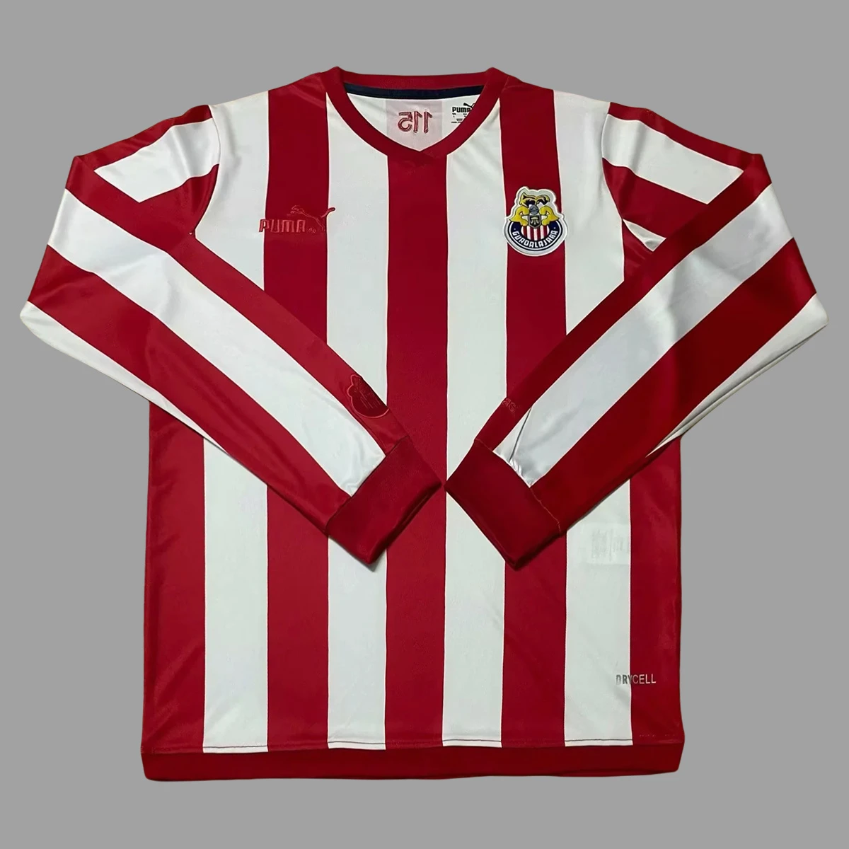 2021 Chivas 115 Years Anniversay Long Sleeve Retro Soccer Jersey