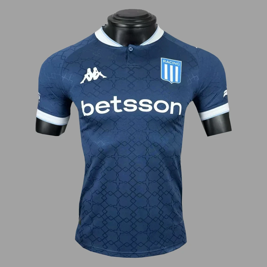 2025 Racing Away Player Version Soccer Jersey