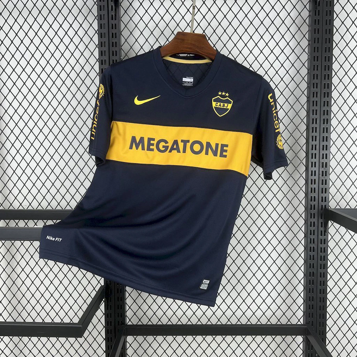 07/08 Boca Juniors Home Retro Soccer Jersey