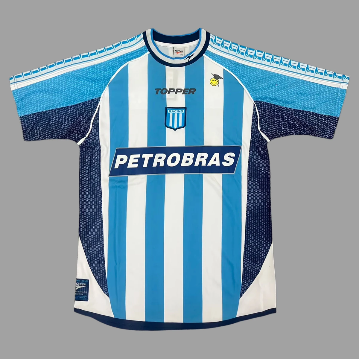 02/03 Racing Avellaneda Home Retro Soccer Jersey