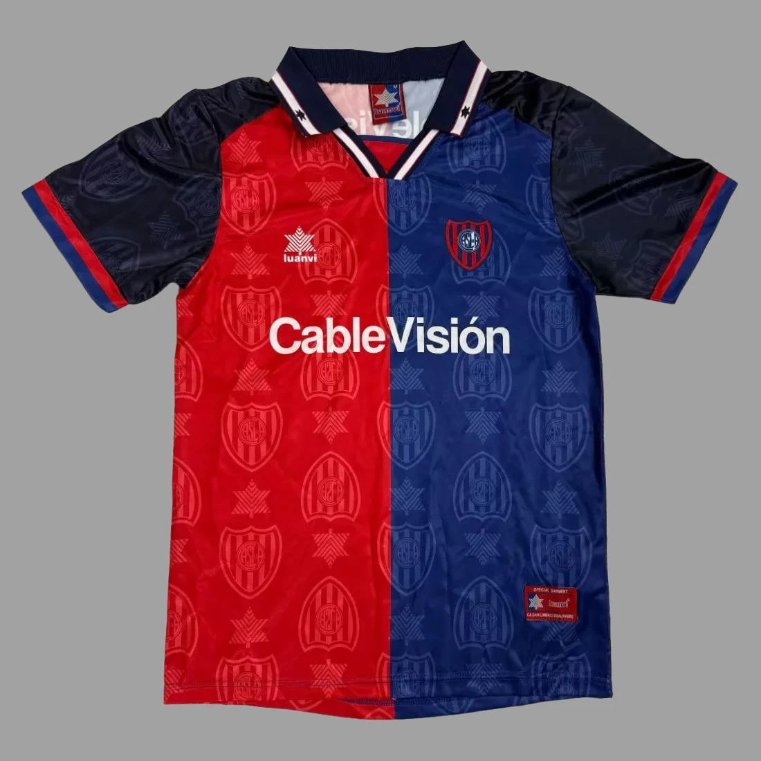 99/00 San Lorenzo Home Retro Soccer Jersey