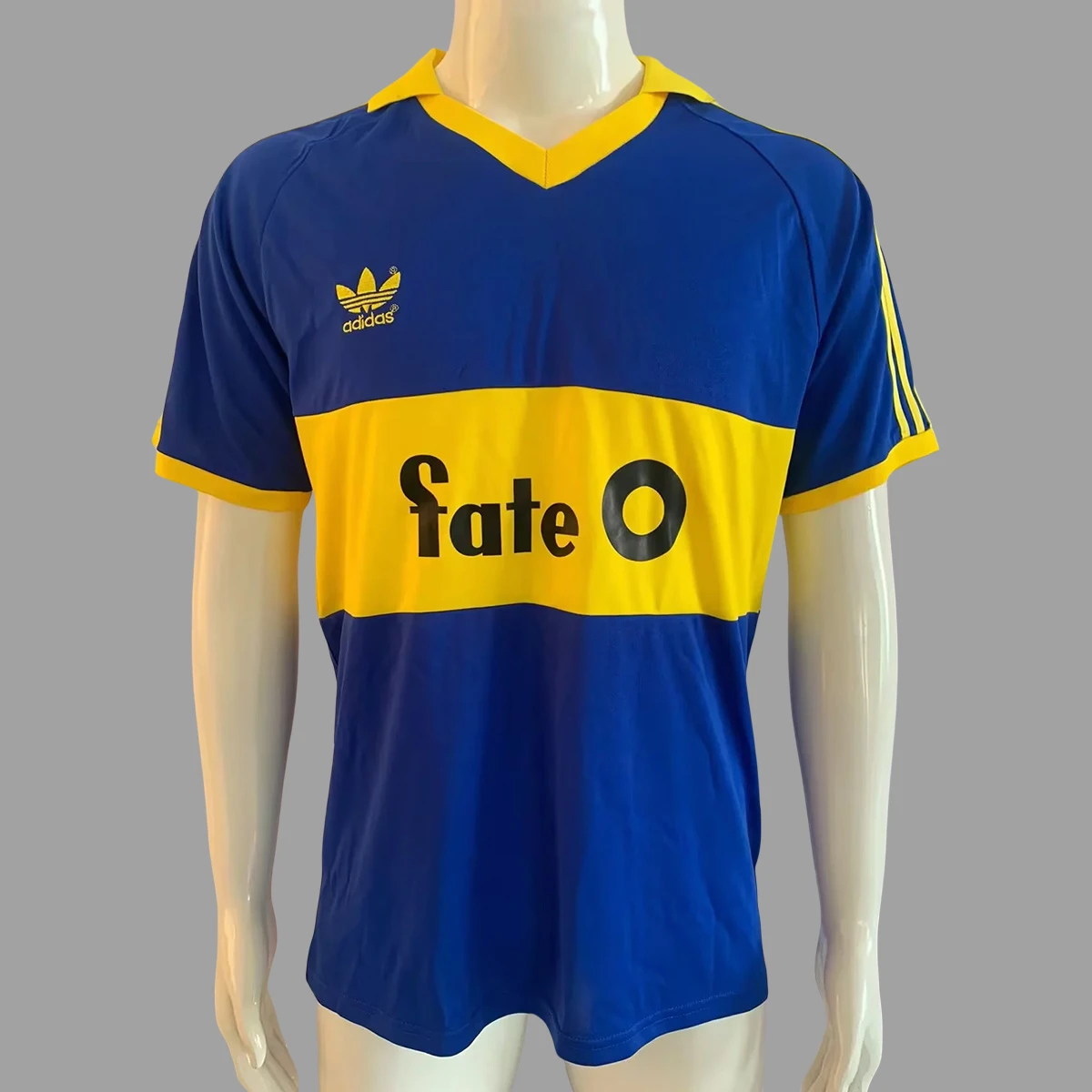 86/88 Boca Juniors Home Retro Soccer Jersey