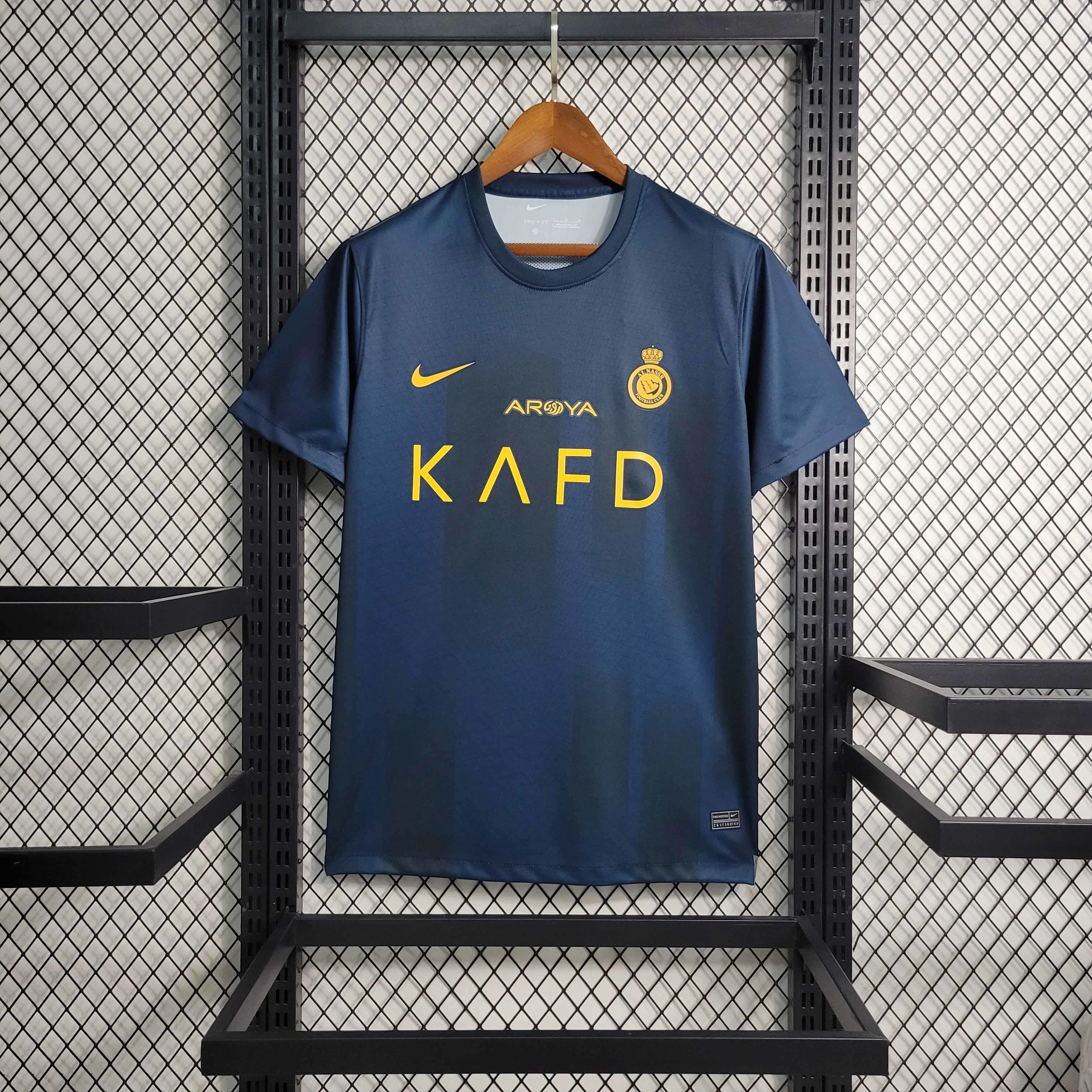 23/24 Al Nassr Away Soccer Jersey