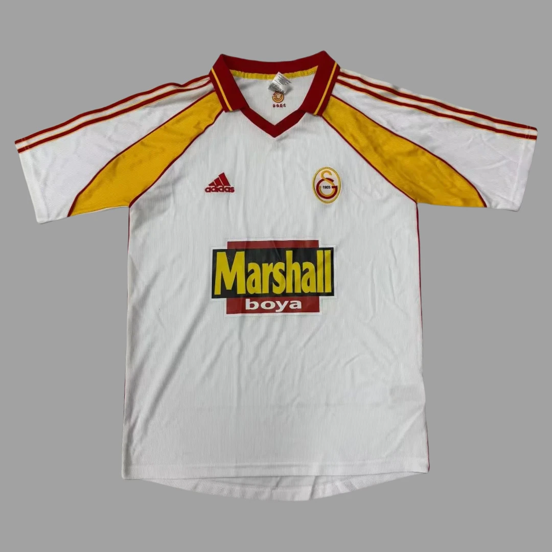 99/00 Galatasaray Away Retro Soccer Jersey