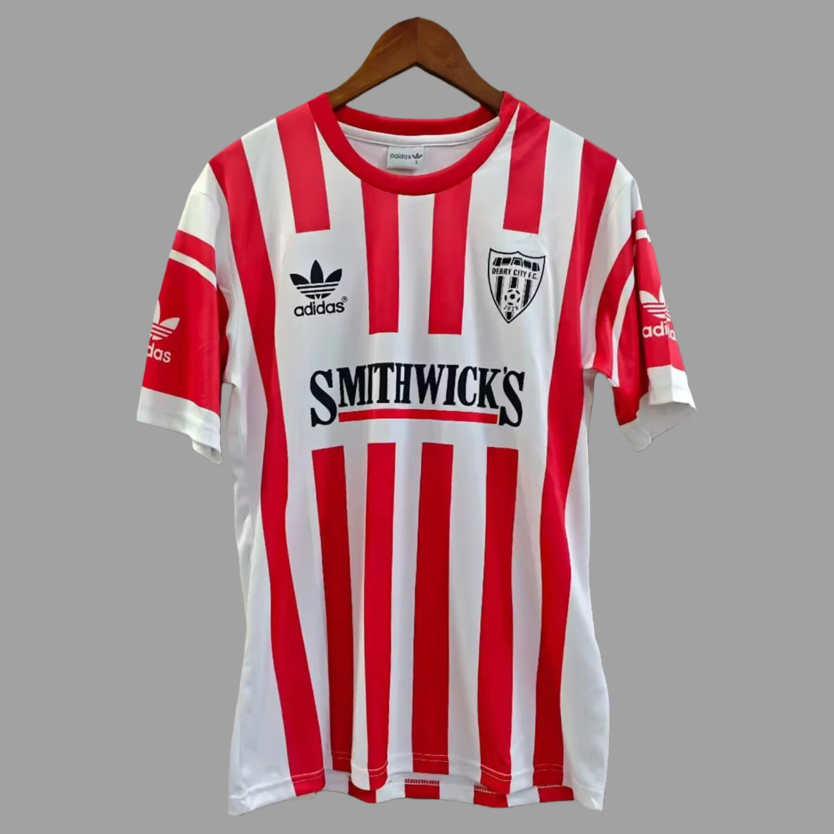 87/88 Derry City Home Retro Soccer Jersey