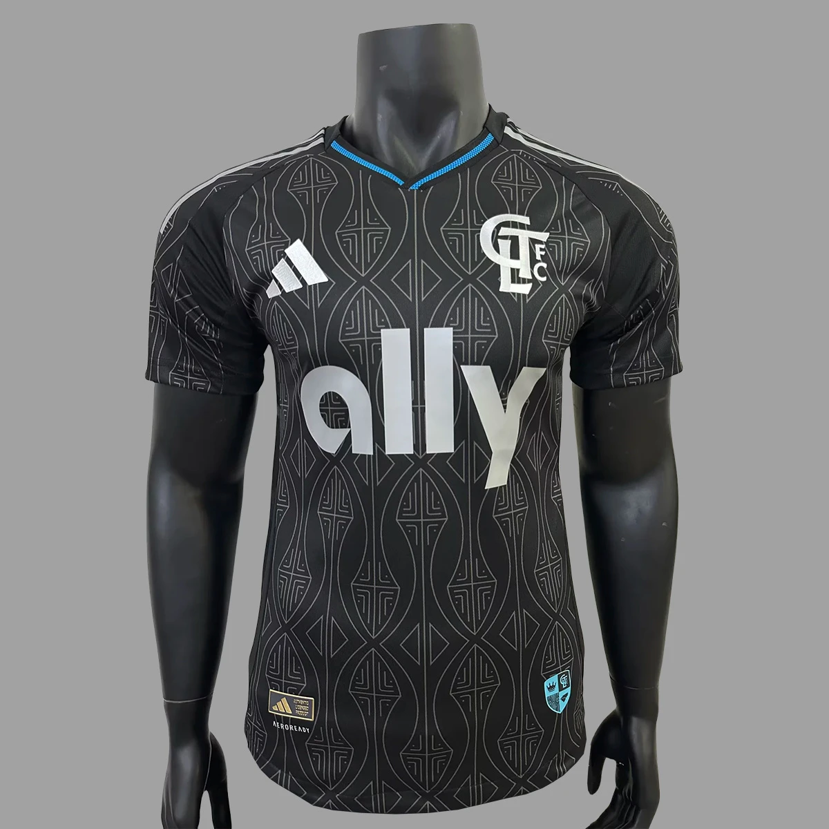 2025 Charlotte FC Away Player Version Soccer Jersey