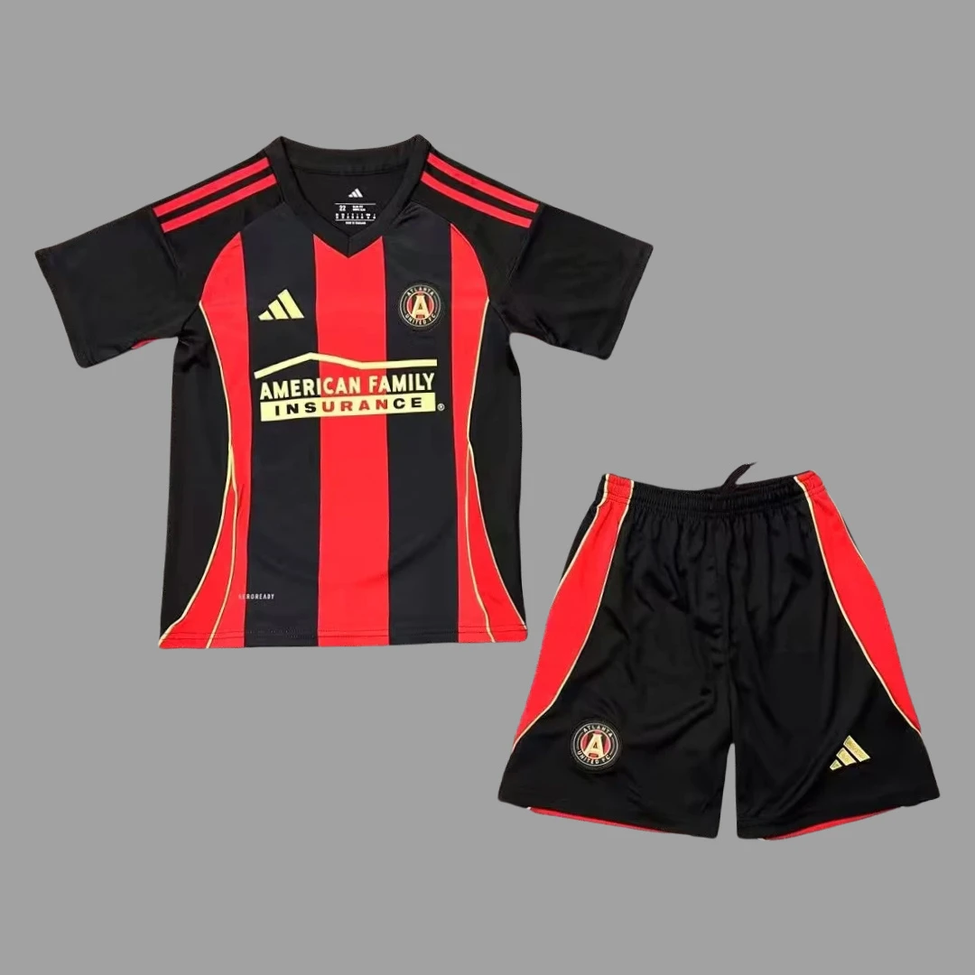 2025 Atlanta United Home Kids Soccer Jersey Size 16-28