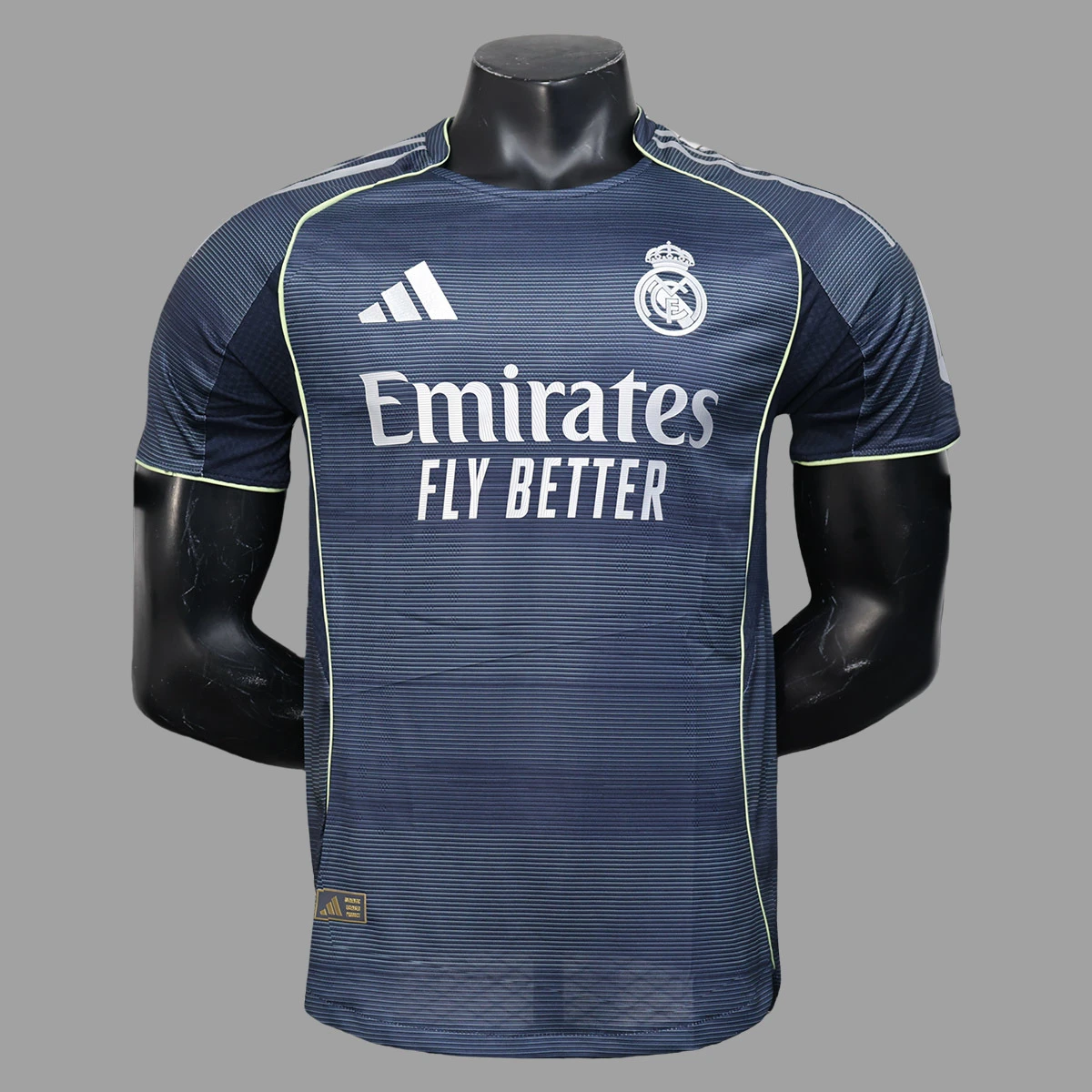25/26 Real Madrid Away Player Version Soccer Jersey