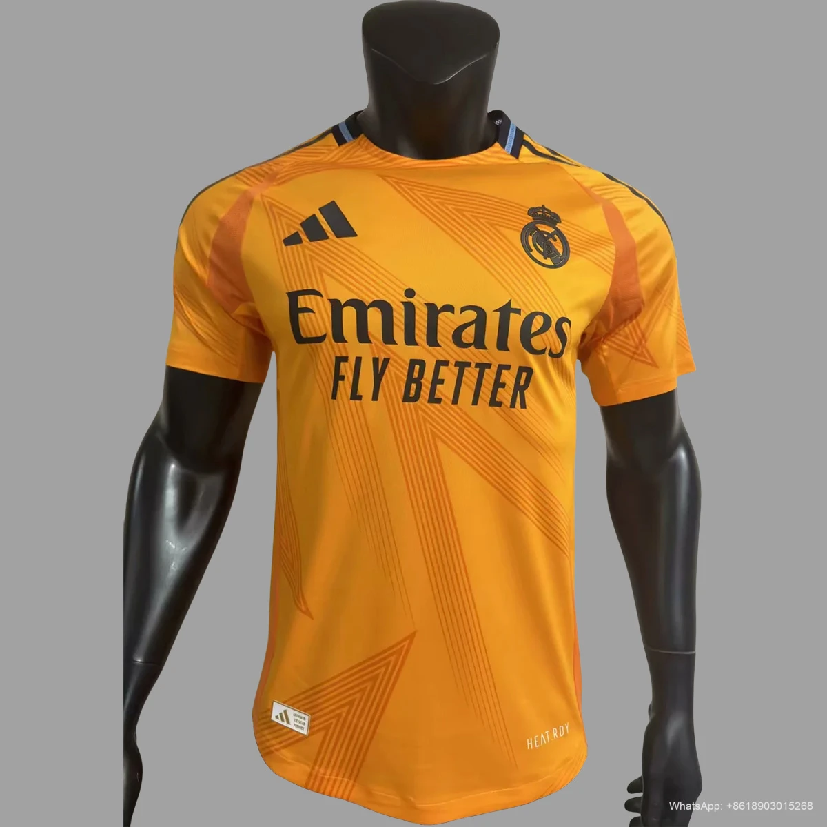 24/25 Real Madrid away player version soccer jersey