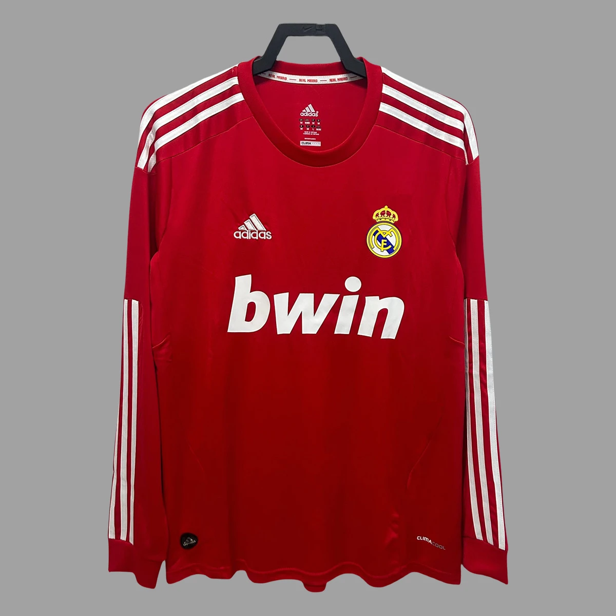 11/12 Real Madrid Third Long Sleeve Retro Soccer Jersey