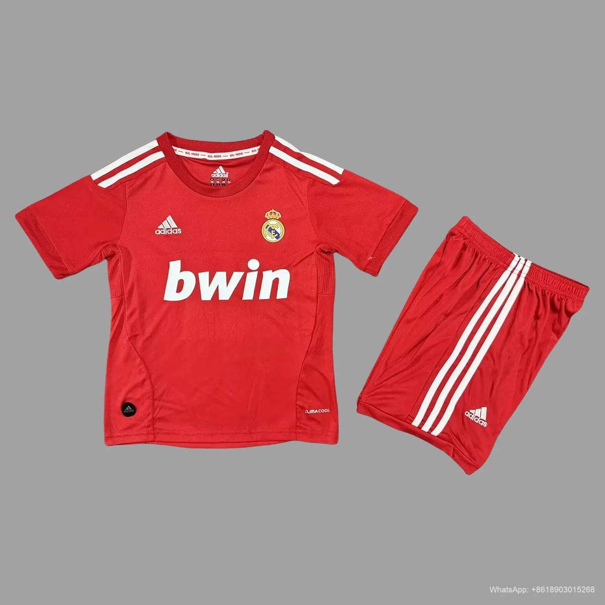11/12 Real Madrid Third Kids Retro Soccer Jersey Size 16-28
