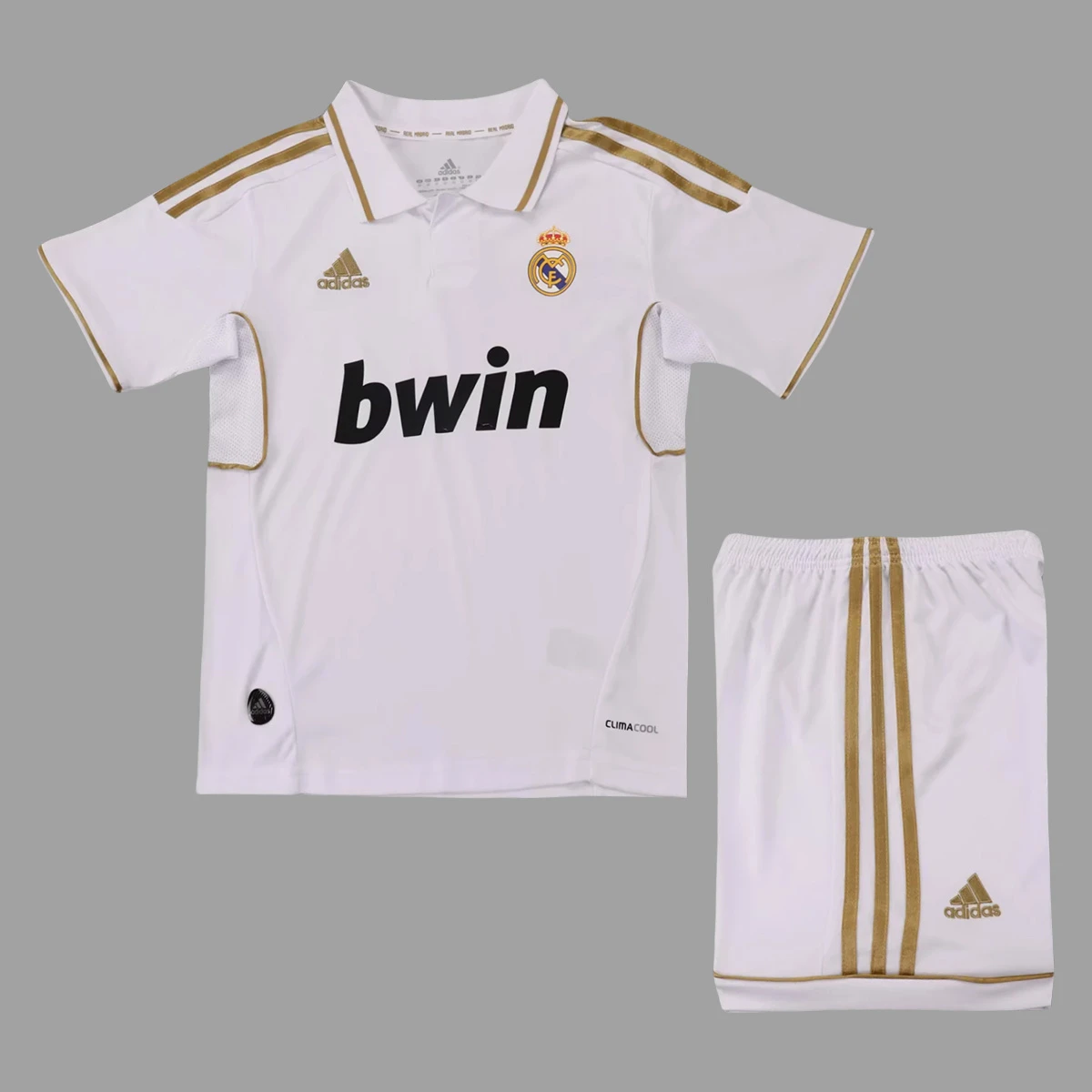 11/12 Real Madrid Home Kids Soccer Jersey Size 16-28