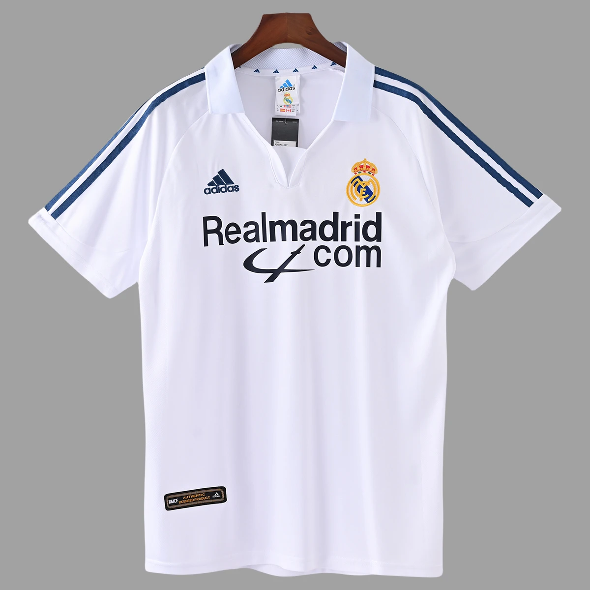 01/02 Real Madrid Home Retro Soccer Jersey