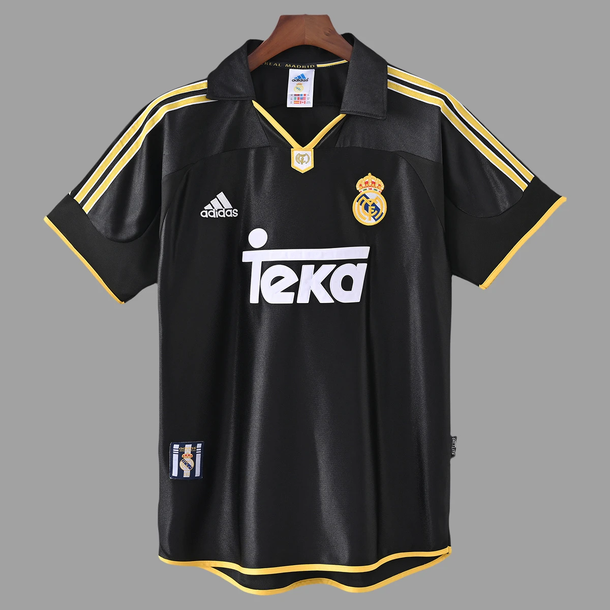 99/01 Real Madrid Away Retro Soccer Jersey