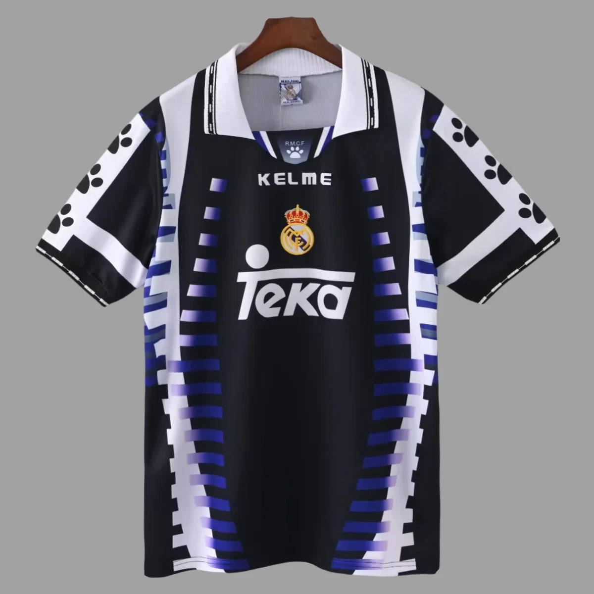 97/98 Real Madrid Third Retro Soccer Jersey