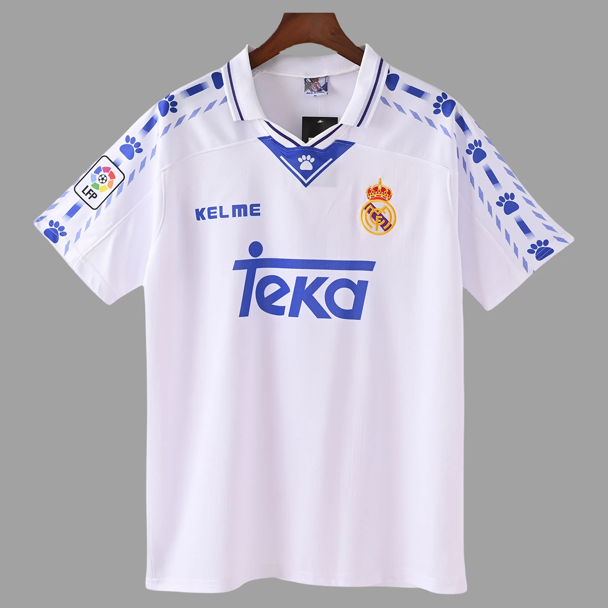 96/97 Real Madrid Home Retro Soccer Jersey