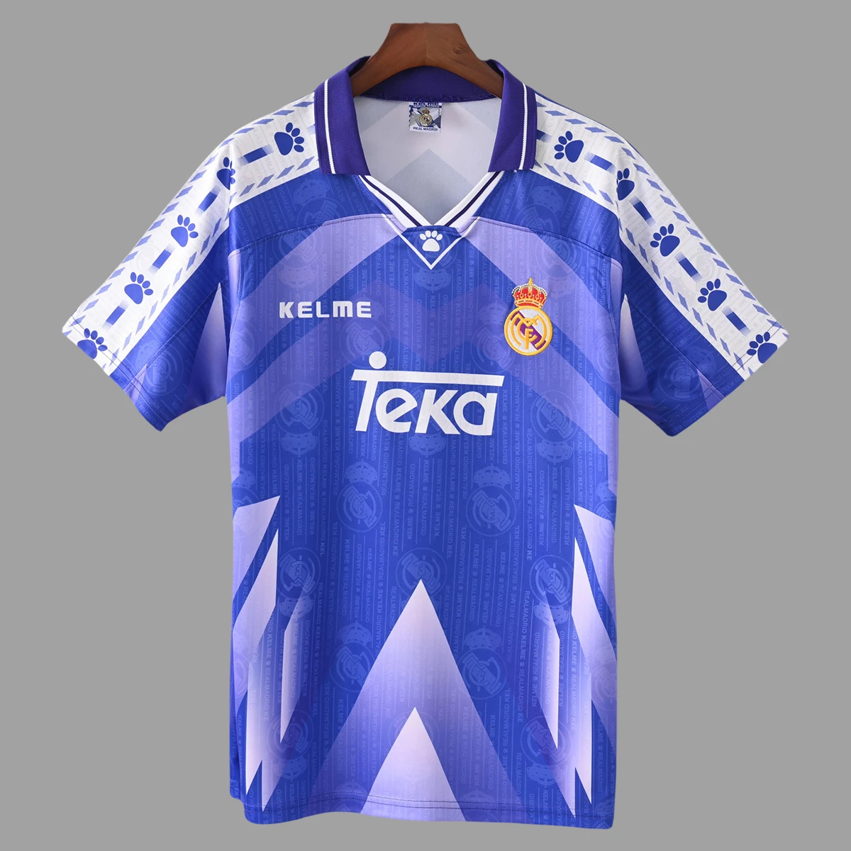 96/97 Real Madrid Away Retro Soccer Jersey