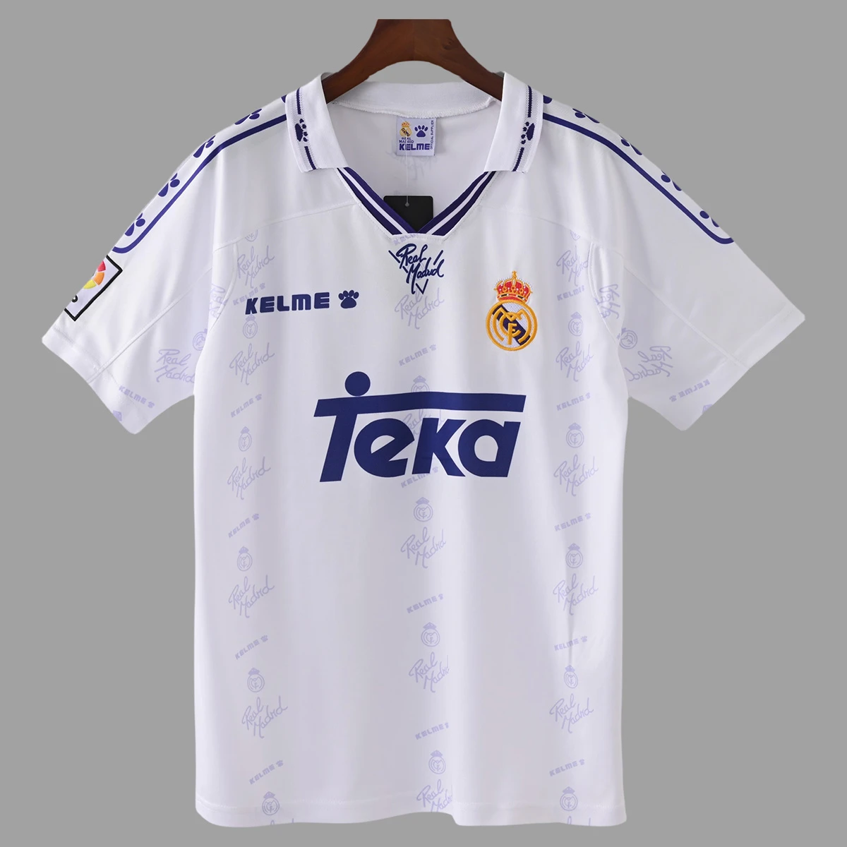 94/96 Real Madrid Home Retro Soccer Jersey