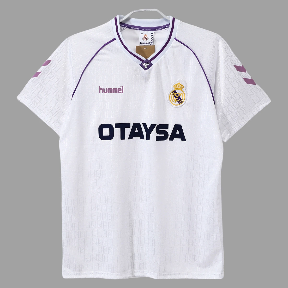 90/92 Real Madrid Home Retro Soccer Jersey