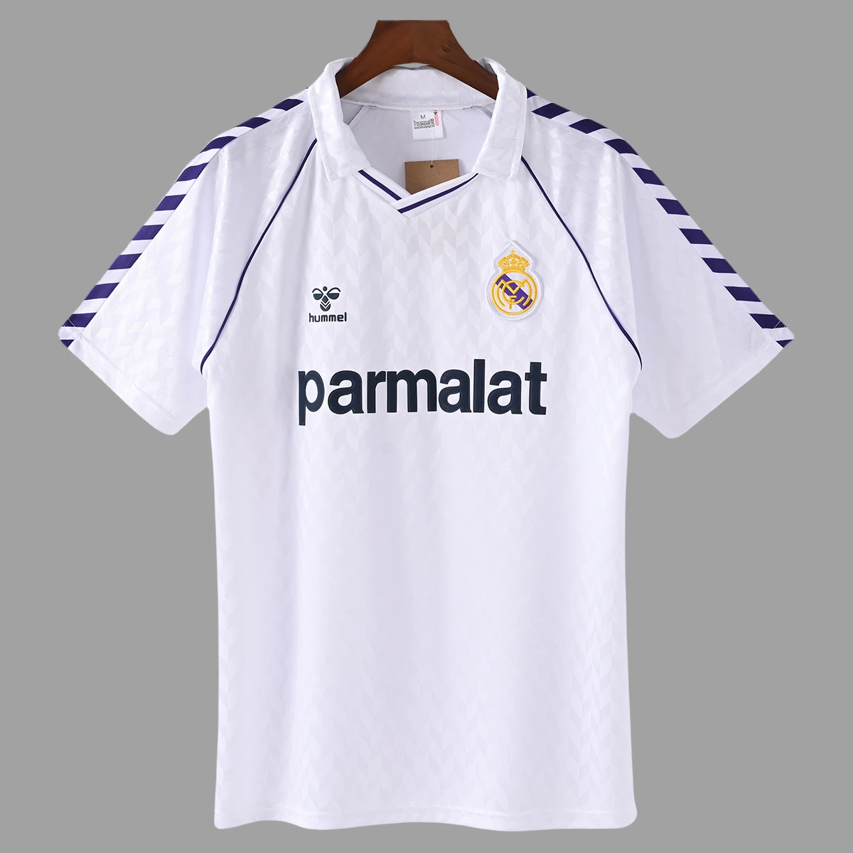 88/89 Real Madrid Home Retro Soccer Jersey