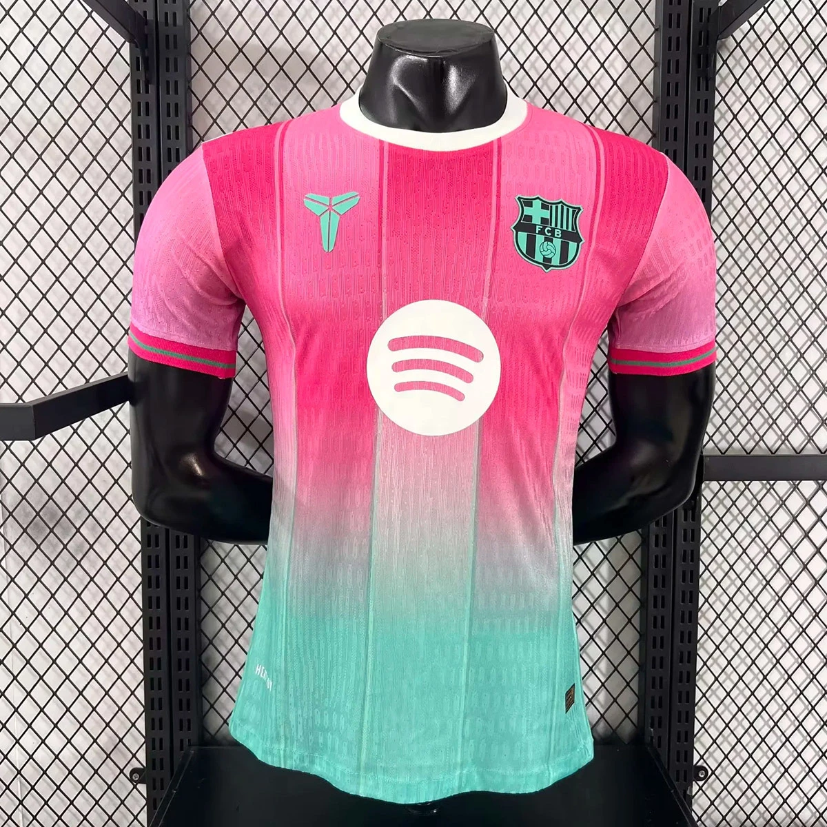 25/26 Barcelona Barbie Mermaid Pink Special Player Version Soccer Jersey