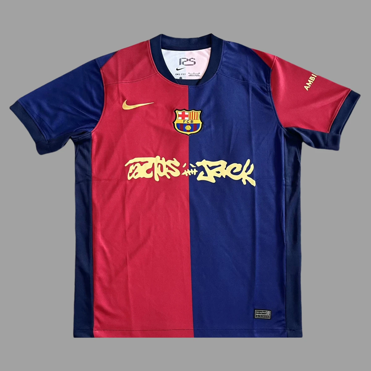 24/25 Barcelona Home Travis Scott Edition Soccer Jersey