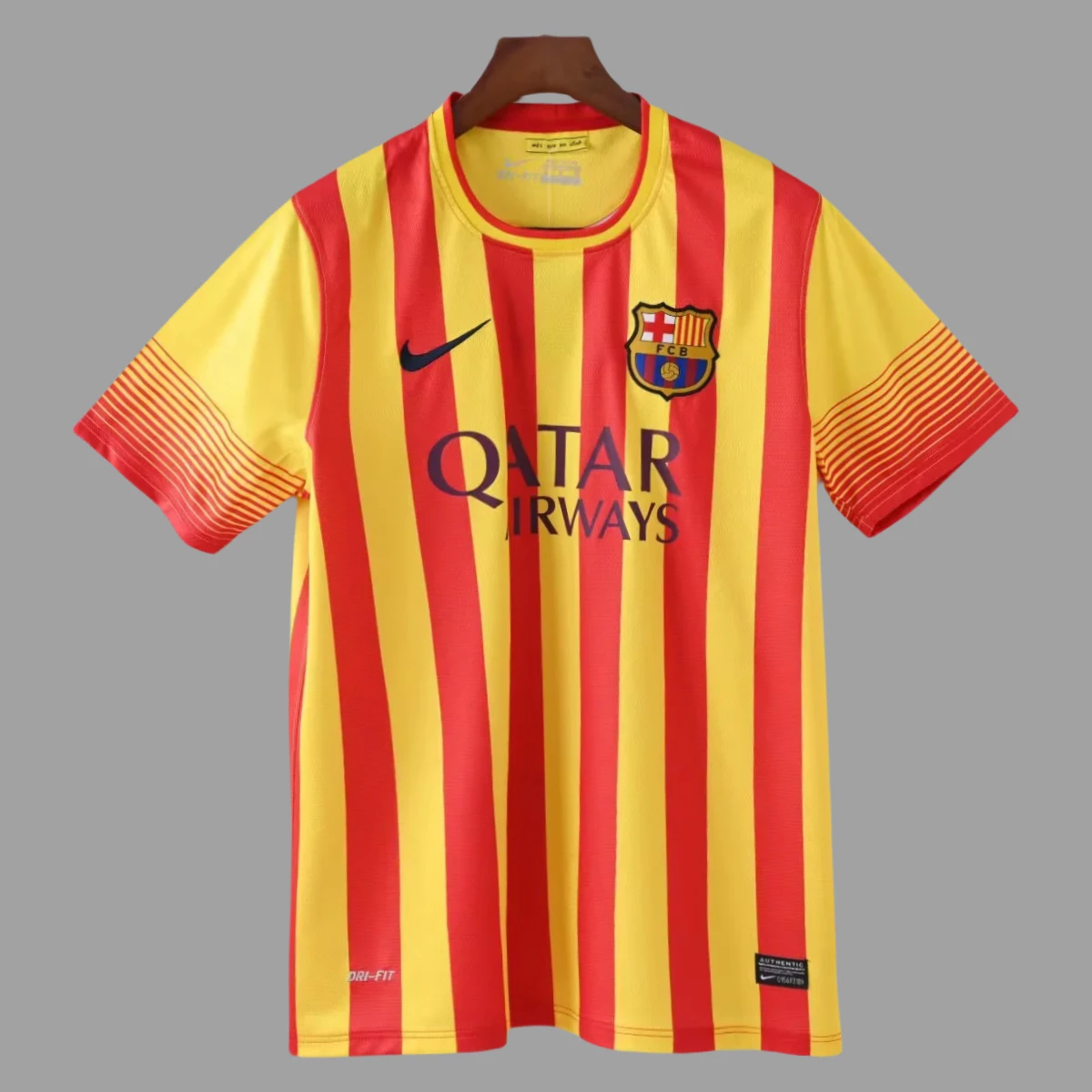 13/14 Barcelona Away Retro Soccer Jersey