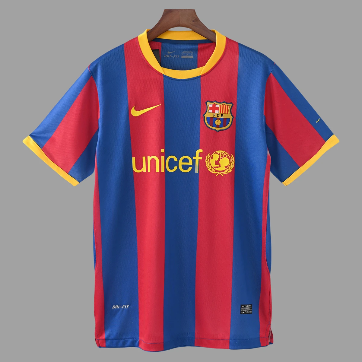 10/11 Barcelona Home Retro Soccer Jersey