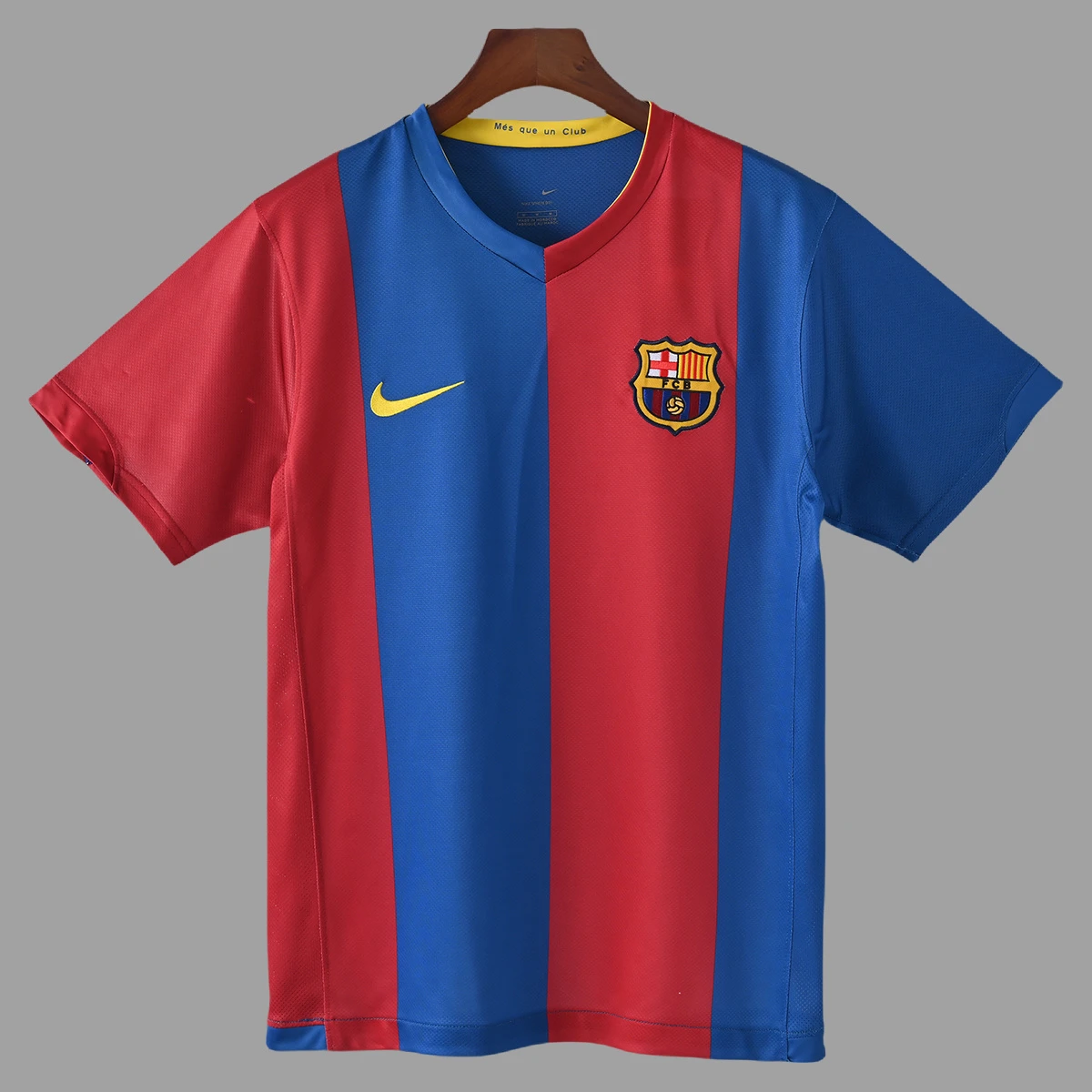 06/07 Barcelona Home UEFA Super Cup Retro Soccer Jersey