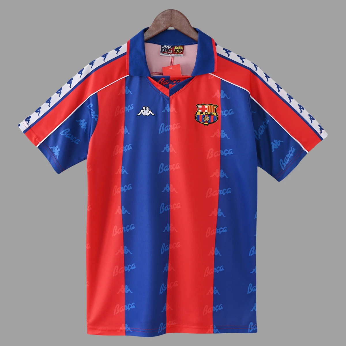 92/95 Barcelona Home Retro Soccer Jersey