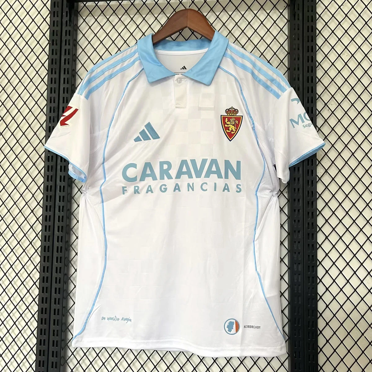 25/26 Real Zaragoza Home Soccer Jersey