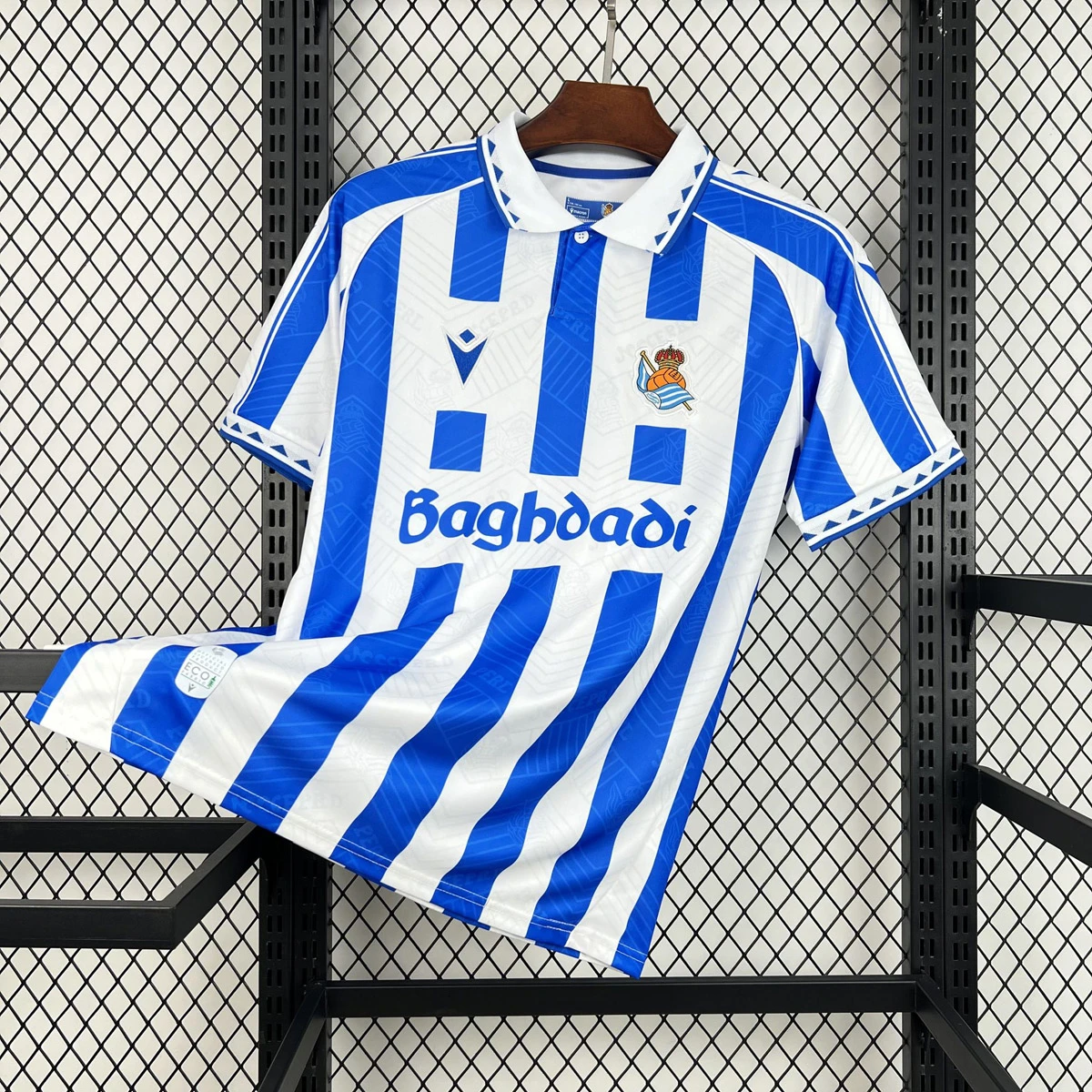25/26 Real Sociedad Retro Soccer Jersey