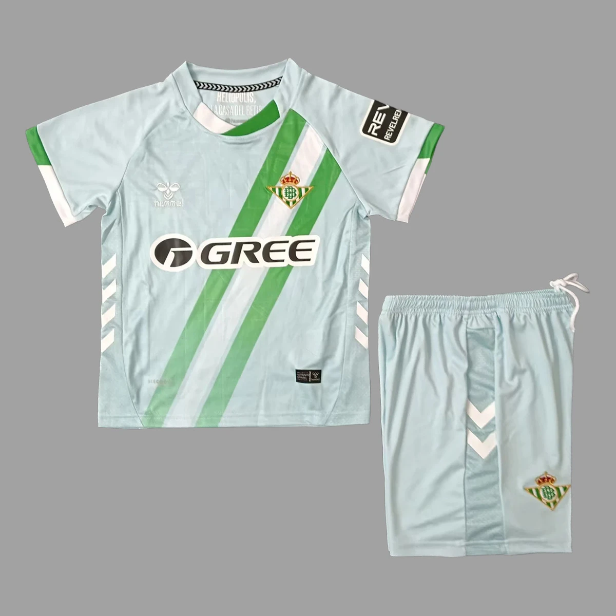 25/26 Real Betis Away Kids Soccer Jersey Size 16-28