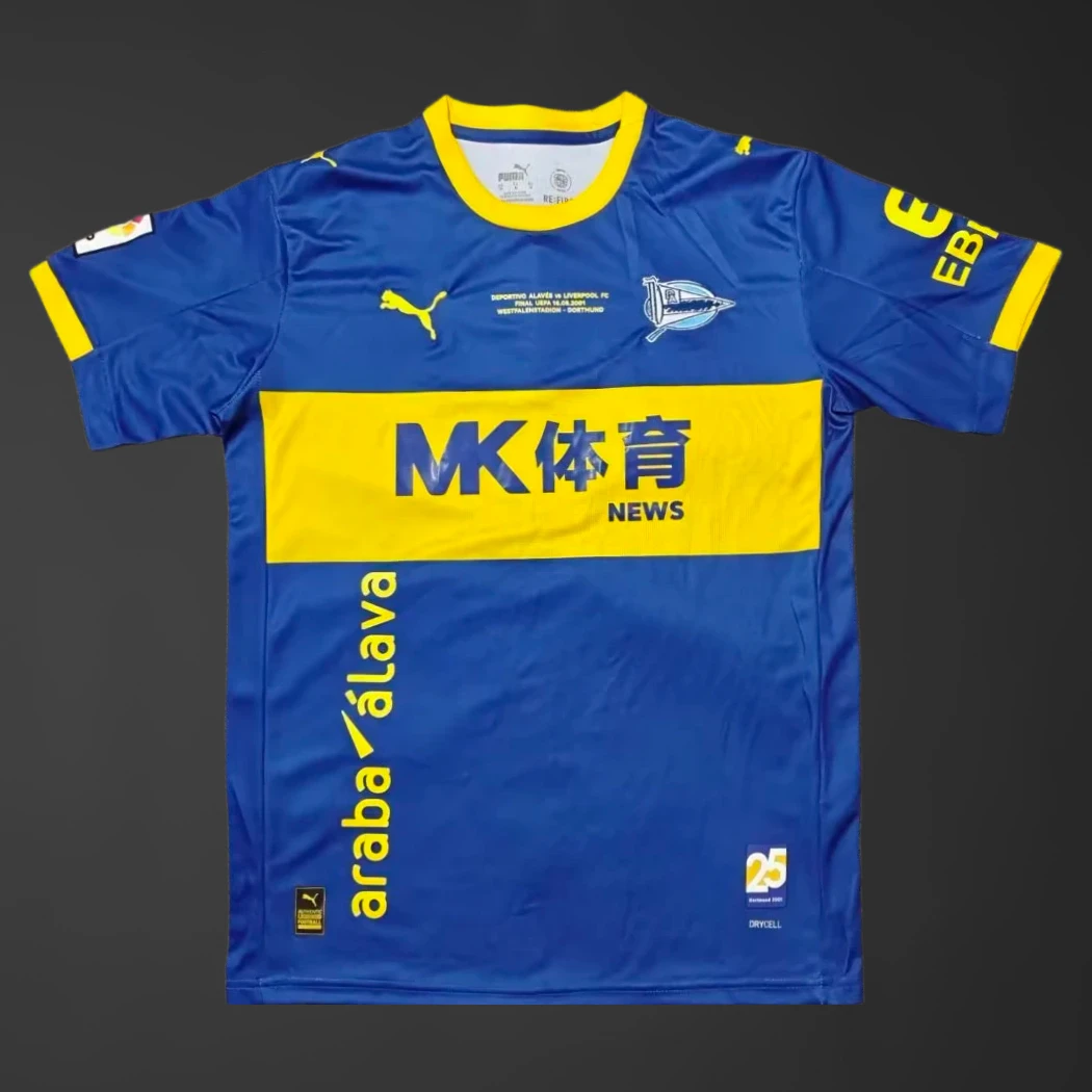 25/26 Alaves Retro Soccer Jersey