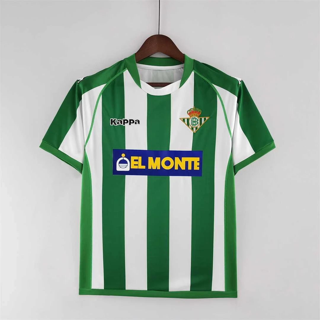 01/02 Real Betis Home Special Edition Retro Soccer Jersey