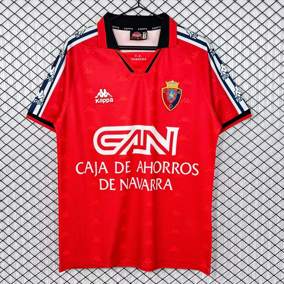 95/96 Osasuna Home Retro Soccer Jersey