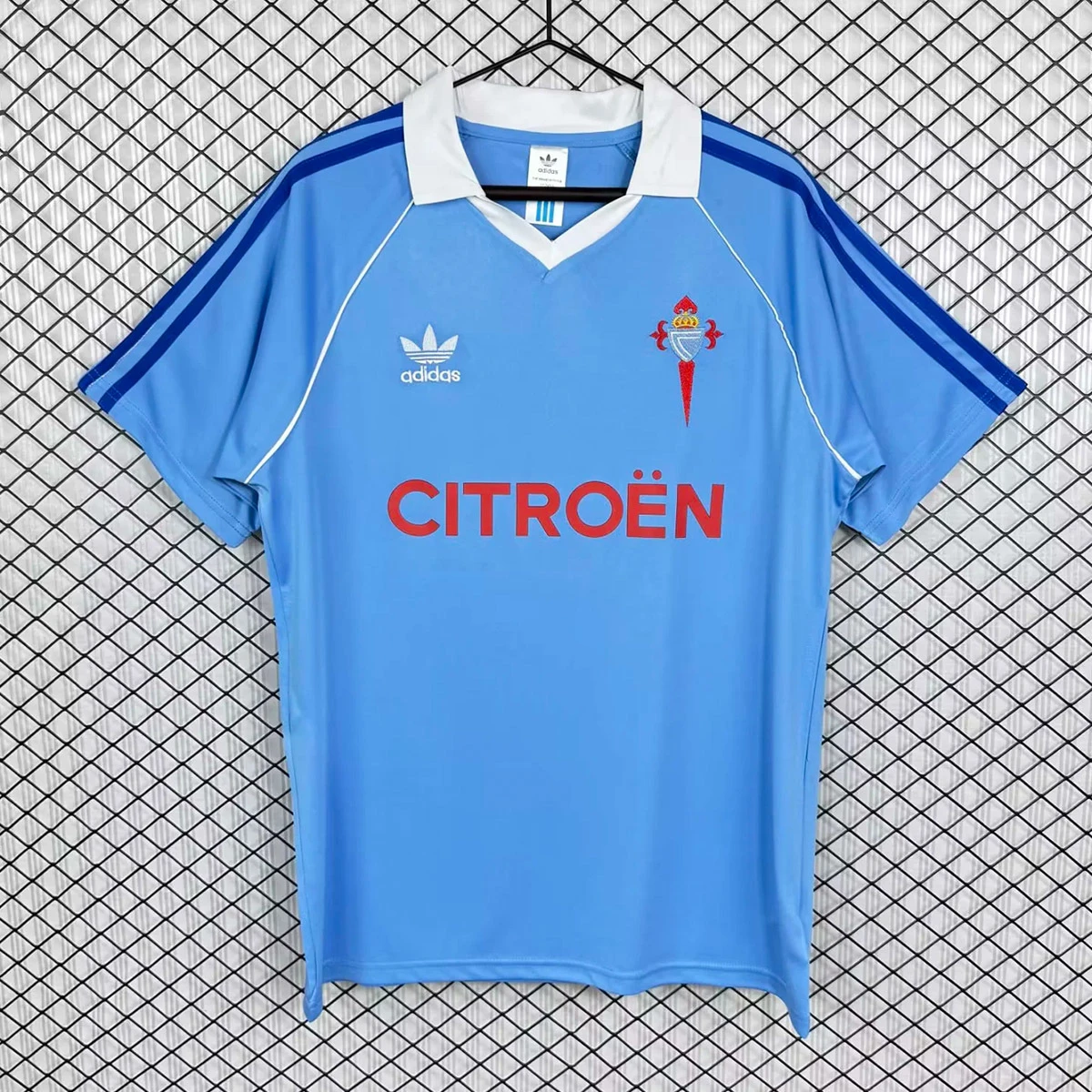 84/85 Celta Vigo Home Retro Soccer Jersey