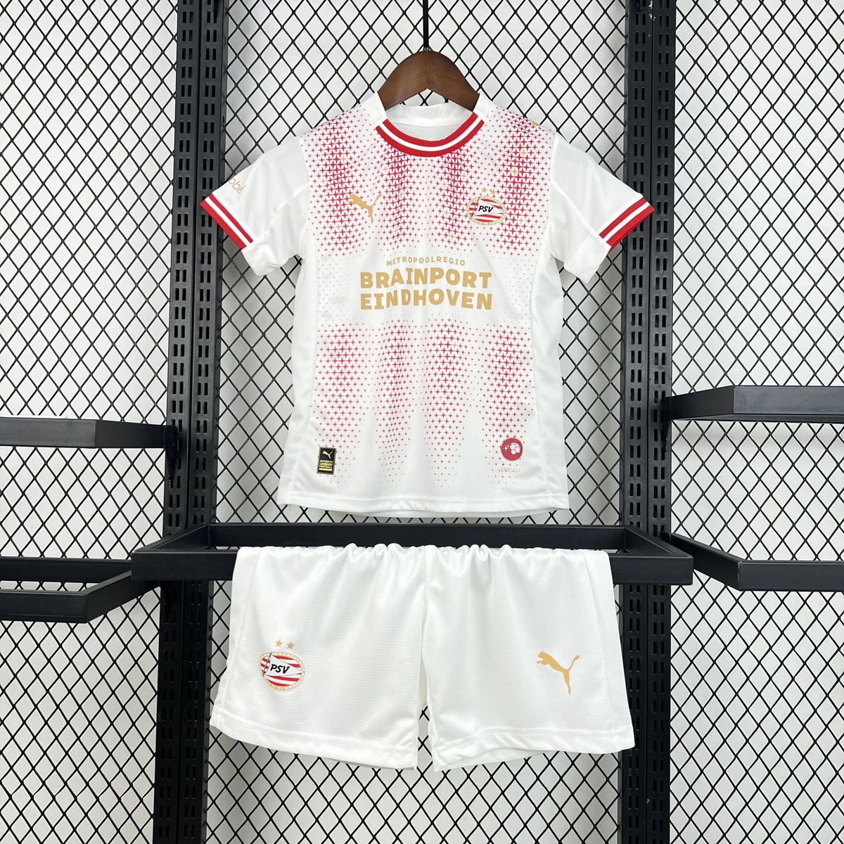 25/26 PSV Eindhoven Fourth Kids Soccer Jersey Size 16-28