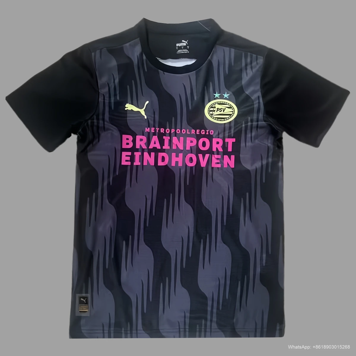 24/25 PSV Eindhoven Black Pre-Match Soccer Jersey
